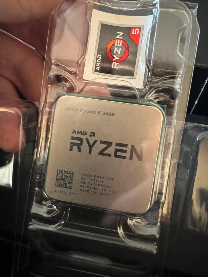 AMD Ryzen 5 2600 met cooler, Computers en Software, Processors, 3 tot 4 Ghz, Ophalen of Verzenden
