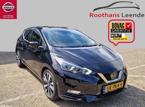 NISSAN Micra 0.9 IG-Turbo 90pk Tekna Navi - Bose Pack & Trek, Auto's, Nissan, Bedrijf, Te koop, Micra, ABS, Airbags, Airconditioning
