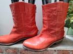 Rood leren laarzen maat 38, Kleding | Dames, Schoenen, Ophalen of Verzenden, Gedragen, Rood, Hoge laarzen
