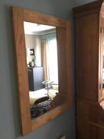 spiegel in teakhout, Huis en Inrichting, Woonaccessoires | Spiegels, Nieuw, 75 tot 100 cm, 100 tot 150 cm, Rechthoekig
