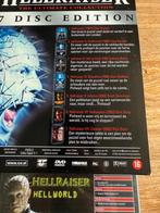 Hellraiser Hellworld DVD box compleet origineel, Cd's en Dvd's, Dvd's | Horror, Vanaf 16 jaar, Verzenden, Gebruikt, Boxset
