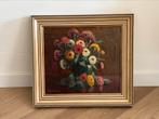 Bloemen schilderij van W.A. Wassenaar, Antiek en Kunst, Ophalen of Verzenden