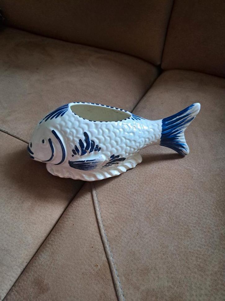 Visvormige schaal van keramiek, Antiek en Kunst, Antiek | Keramiek en Aardewerk, Ophalen of Verzenden