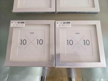 HEMA fotolijst nieuw 10x10 2 stuks beschikbaar voor biedingen