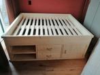 nieuw leuke stevige bed steigerhout, 90 cm, Eenpersoons, Steigerhout, Nieuw