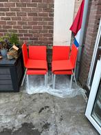 4 Vitra 0.3 Maarten van Severen design stoelen 500€, Huis en Inrichting, Stoelen, Ophalen, Metaal, Overige kleuren, Zo goed als nieuw