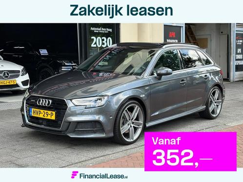 Audi A3 Sportback 2.0 TFSI Quattro S-Line Virtual Leer Pano, Auto's, Audi, Bedrijf, Lease, Financial lease, A3, ABS, Achteruitrijcamera