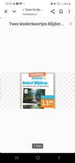 Twee tickets kinderen Blijdorp te koop, Tickets en Kaartjes, Twee personen