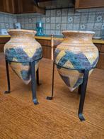 Twee vintage azteken kruiken, Antiek en Kunst, Ophalen of Verzenden