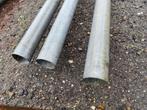 3 gegalvaniseerde buizen lengte 6m,  85mm, Ophalen, Gebruikt, IJzer
