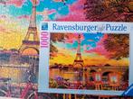 Parijs Ravensburger puzzel 1000 stuks, Ophalen of Verzenden, 500 t/m 1500 stukjes, Zo goed als nieuw, Legpuzzel
