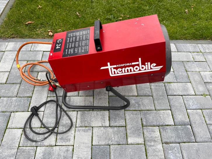 Thermobile G24 heteluchtkachel gaskachel, Doe-het-zelf en Verbouw, Verwarming en Radiatoren, Gebruikt, Kachel, Ophalen