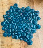 Handgemaakte keramische platte Unieke onderzetter uniek, Antiek en Kunst, Antiek | Keramiek en Aardewerk, Ophalen of Verzenden