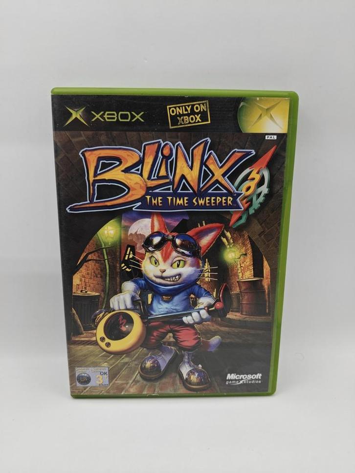 Blinx the time sweeper Xbox Classic, Spelcomputers en Games, Games | Xbox Original, Zo goed als nieuw, Racen en Vliegen, 1 speler