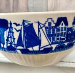 2 Schalen met Delfts Blauw Grachten Tafereel, Ophalen of Verzenden