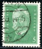 Duitsland 411 - Paul v. Hindenburg, Postzegels en Munten, Postzegels | Europa | Duitsland, Overige periodes, Ophalen of Verzenden