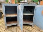 Stoere industriële zwaar metalen kastjes, Huis en Inrichting, Kasten | Overige, Ophalen, Gebruikt, Nvt, Nvt