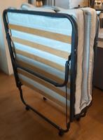 Vouwbed 1.80 x 80 met matras - weinig gebruikt, Verstelbaar, Eenpersoons, Zo goed als nieuw, 80 cm