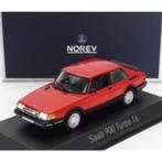 Saab 900 Turbo 16 1992 Rood 1:43 Norev, Hobby en Vrije tijd, Modelauto's | 1:43, Tschuiten@hotmail.com, Auto, Frankrijk, Norev