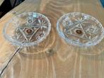 Twee prachtige kristallen Original Waltherglass schalen, Antiek en Kunst, Ophalen of Verzenden