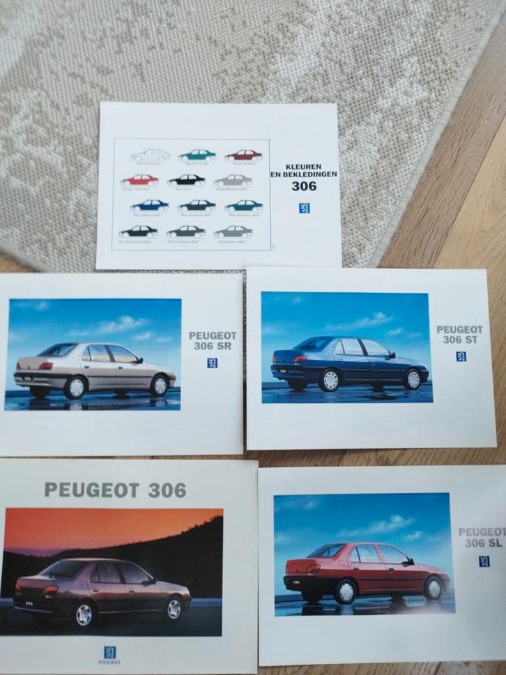 Peugeot 306, ST,SR,SL,kleur brochure 1994, Boeken, Auto's | Folders en Tijdschriften, Zo goed als nieuw, Peugeot, Ophalen of Verzenden