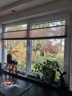 Pliche gordijnen, Huis en Inrichting, Ophalen, Zo goed als nieuw, 50 tot 100 cm, Minder dan 100 cm