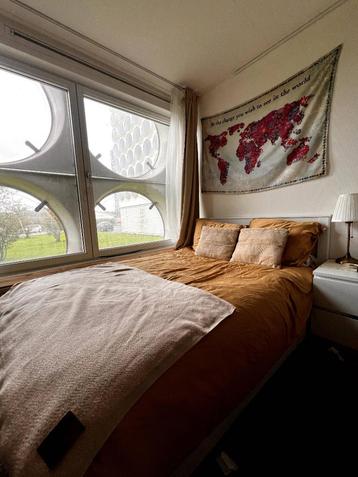 Bedframe (IKEA, SONGESAND) - 160x200 cm, wit beschikbaar voor biedingen