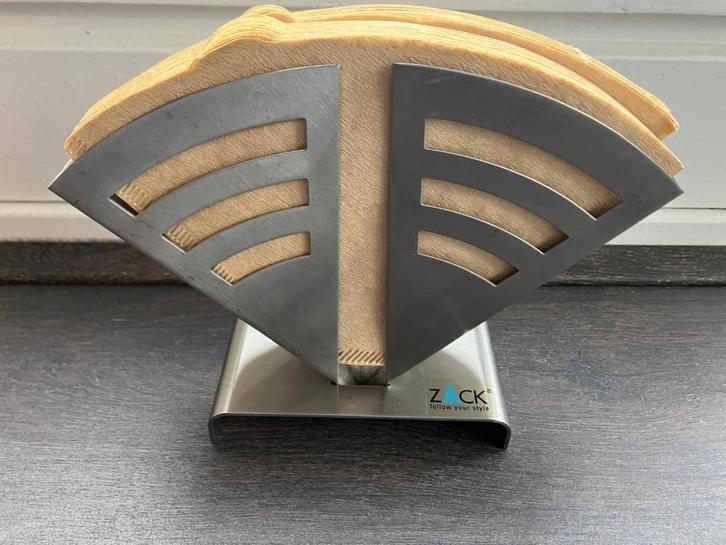 ZACK koffiefilterhouder | RVS | Modern Design, Huis en Inrichting, Keuken | Keukenbenodigdheden, Gebruikt, Ophalen of Verzenden