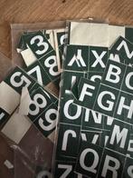 Plakletters en cijfers voor de oude groene ptt brievenbus, Tuin en Terras, Brievenbussen, Ophalen of Verzenden, Nieuw, Kunststof