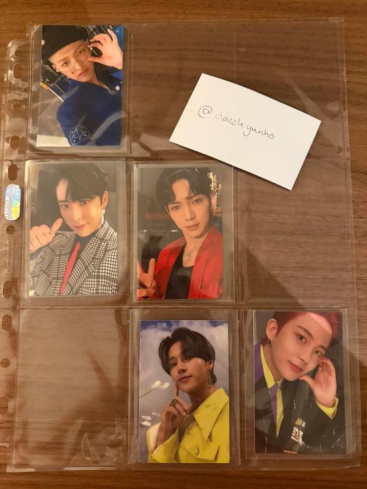 ATEEZ fever part 2 photcards, Verzamelen, Muziek, Artiesten en Beroemdheden, Zo goed als nieuw, Foto of Kaart, Ophalen of Verzenden