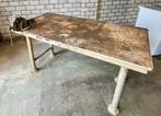 Industriële werktafel jaren 60, Ophalen, Zo goed als nieuw