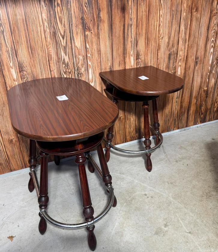 Stamtafel pokertafel maastricht londen statafel, Huis en Inrichting, Barkrukken, Zo goed als nieuw, 60 tot 90 cm, 5 krukken of meer