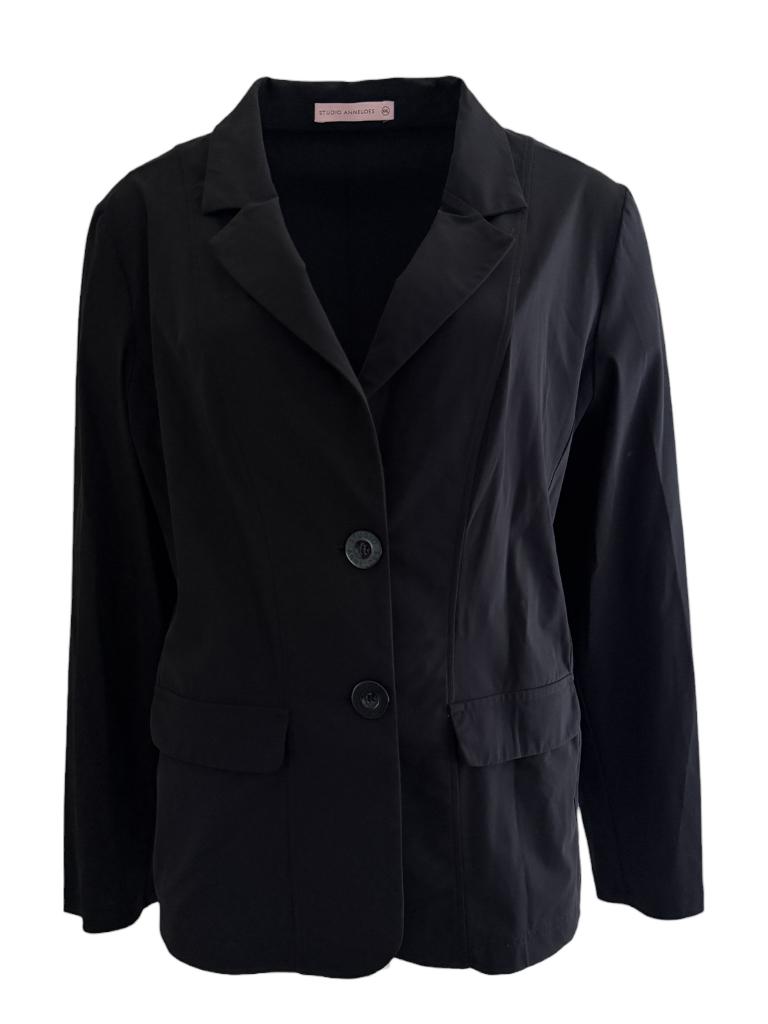 Studio Anneloes blazer XXL, Zwart, Maat 46/48 (XL) of groter, Ophalen of Verzenden, Zo goed als nieuw