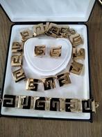Givenchy doublé sieraden set, Overige materialen, Ophalen of Verzenden, Goud, Verstelbaar