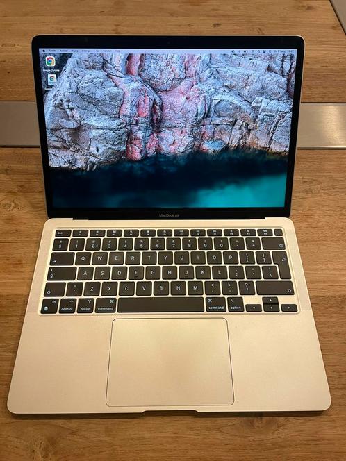 MacBook Air (M1, 2020) - Zilver, Computers en Software, Apple Macbooks, Zo goed als nieuw, MacBook Air, 13 inch, 3 tot 4 Ghz, 256 GB