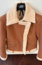 Lammy jas biker teddy L Elli White NIEUW!, Ophalen of Verzenden, Nieuw, Maat 42/44 (L), Bruin