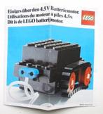 Drietalig foldertje folder van Lego 98550 batterijmotor 1976, Ophalen of Verzenden, Zo goed als nieuw