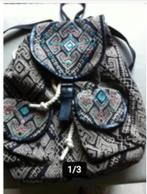 Dames rugzak stof diverse kleuren Br 35 cm H 40cm, Overige merken, 40 cm of meer, Ophalen of Verzenden, Zo goed als nieuw