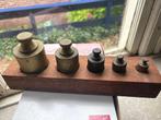 Vintage koperen gewichten, Antiek en Kunst, Antiek | Koper en Brons, Ophalen of Verzenden, Koper