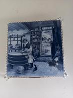 Vintage Mosa delftsblauw onderzetter, Ophalen of Verzenden