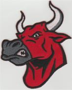 Stier Bull stoffen opstrijk patch embleem #3, Verzenden, Nieuw