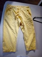 Gele legging katoen maat 46/48, Ophalen of Verzenden, Zo goed als nieuw, Maat 46/48 (XL) of groter