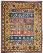 Kelim Afganistan 300x250 wollen vloerkleed handgeweven, 1185VB, Groot perzisch tapijt wollen vloerkleed kelim handgeknooopt, 200 cm of meer