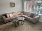 Hoekbank Beige (Mills), Huis en Inrichting, Banken | Bankstellen, Ophalen, Zo goed als nieuw, Vierpersoons of meer