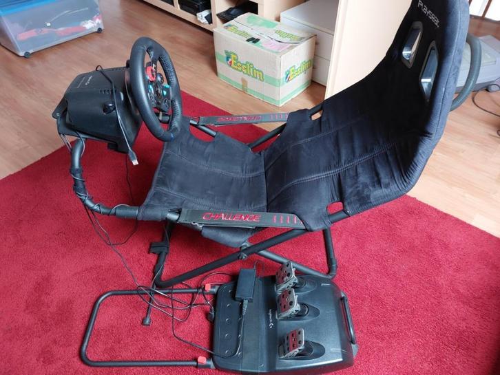 Playseat challenge + Logitech g29 + optioneel Gran Turismo 7, Spelcomputers en Games, Spelcomputers | Sony PlayStation Consoles | Accessoires
