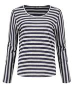 Denham vlot blauw/grijs shirt mt 36/S KOOPJE