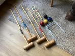 Croquet spel hout compleet voor, € 10, Ophalen