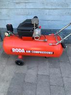 Roda Air Compressor - Gebruikt 100 liter tank, Doe-het-zelf en Verbouw, Compressors, Gebruikt, 6 tot 10 bar, Ophalen of Verzenden