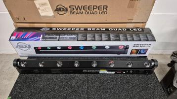 NIEUW: 4 x ADJ Sweeper Beam Quad LED RGBW - Moving bar beschikbaar voor biedingen