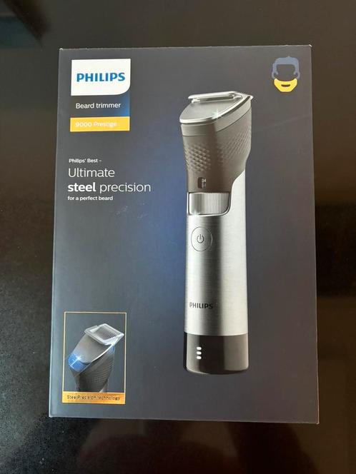 Philips Beard trimmer 9000 Prestige BT9810/15 Baardtrimmer, Witgoed en Apparatuur, Persoonlijke-verzorgingsapparatuur, Nieuw, Scheren en Epileren